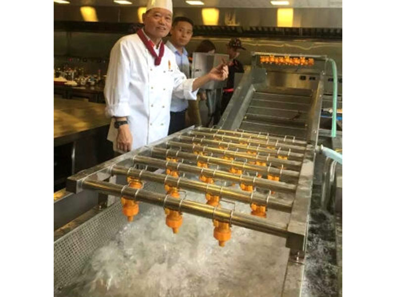 小龍蝦超聲波氣泡清洗機