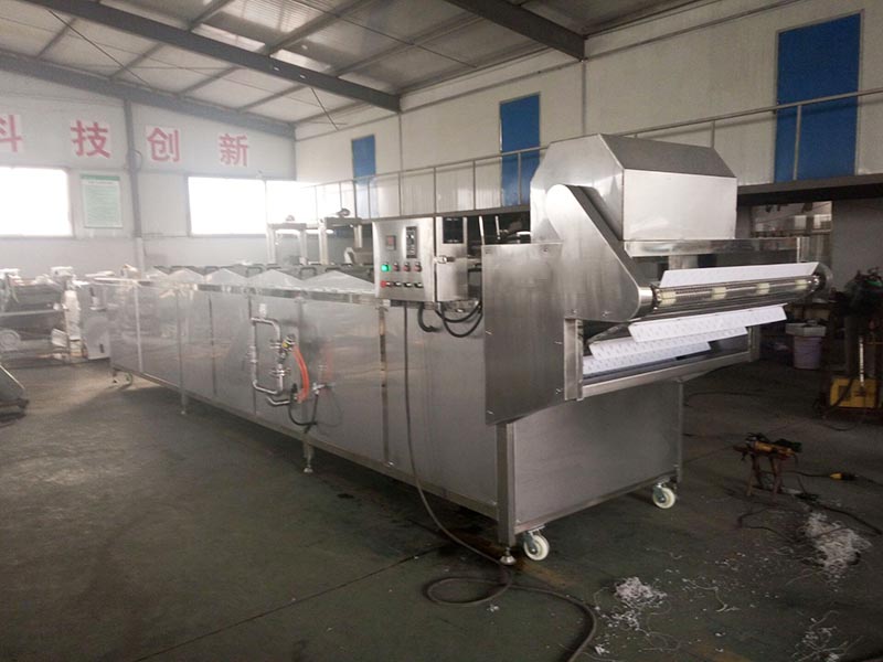 蒸汽式漂燙殺青機